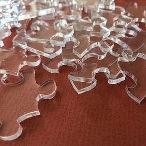 Clear Acrylic Jigsaw Puzzle