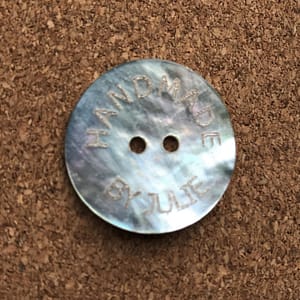 Personalised Mother Of Pearl Buttons