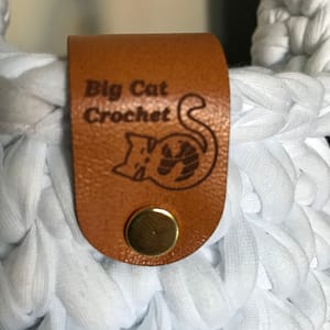 Custom Leather Rivet Tags
