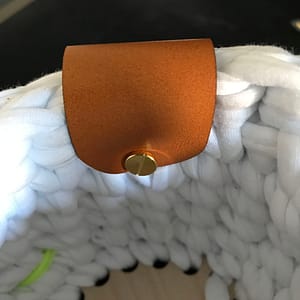 Custom Leather Rivet Tags