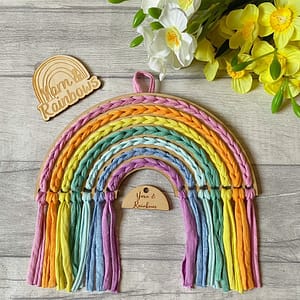 Crochet Rainbow Base