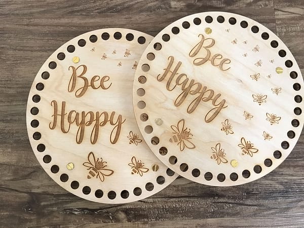 Bee Happy Basket Base