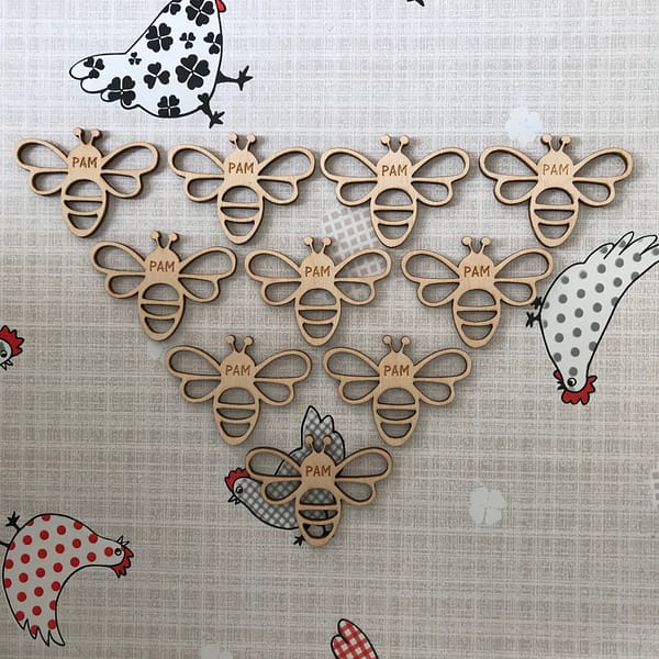Personalised Bee Name/Gift Tag
