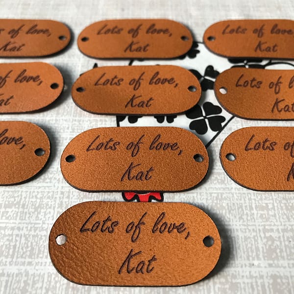 Custom Leather Tags