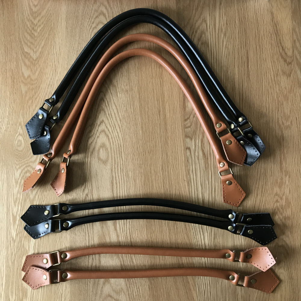 Leather Handle Shoulder Strap for Handbag Purse, Replacement Strap